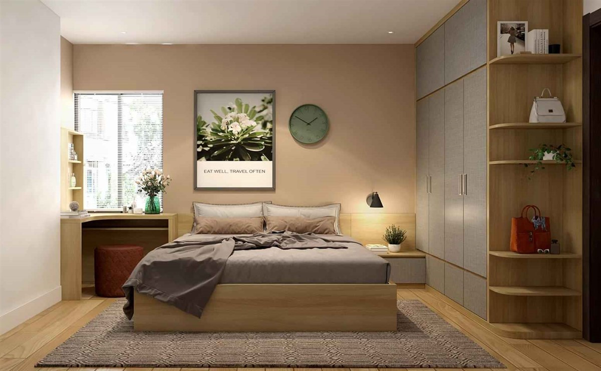 Phòng ngủ lớn trên 20m²